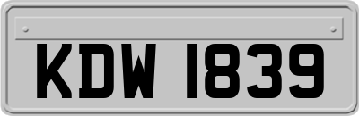 KDW1839