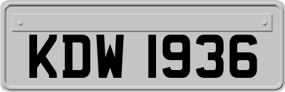 KDW1936