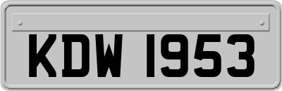 KDW1953