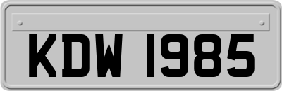 KDW1985