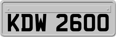 KDW2600