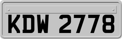 KDW2778