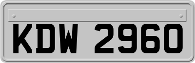 KDW2960