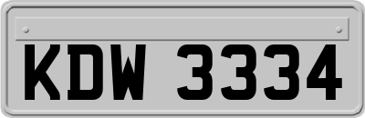 KDW3334