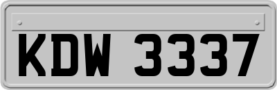 KDW3337