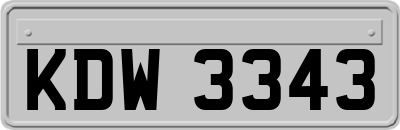 KDW3343