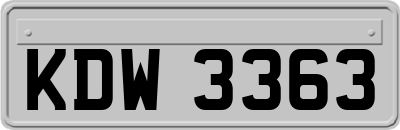 KDW3363
