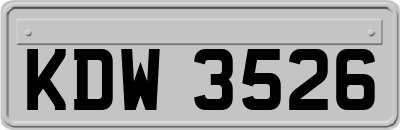 KDW3526