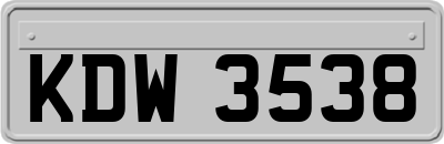 KDW3538
