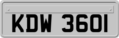 KDW3601