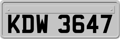 KDW3647