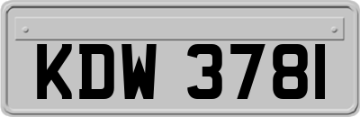 KDW3781