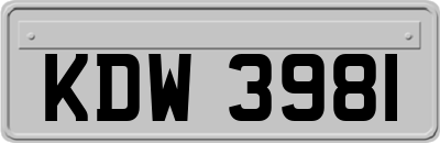 KDW3981