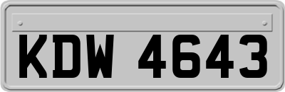 KDW4643