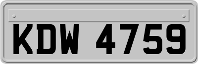 KDW4759