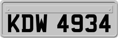 KDW4934