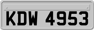 KDW4953