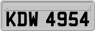 KDW4954