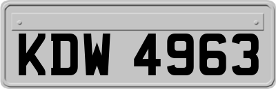 KDW4963