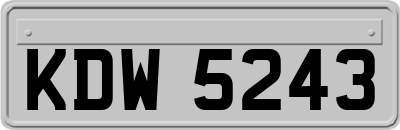 KDW5243