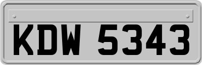 KDW5343