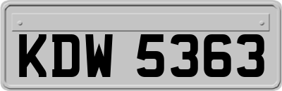 KDW5363
