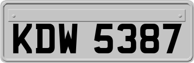 KDW5387