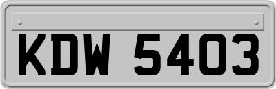 KDW5403