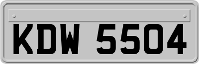 KDW5504