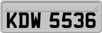 KDW5536