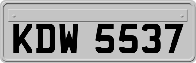 KDW5537