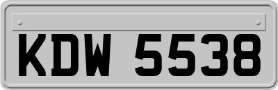 KDW5538