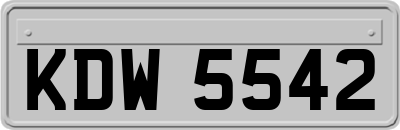 KDW5542