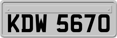 KDW5670