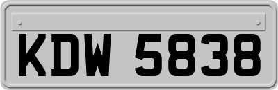 KDW5838