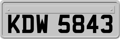 KDW5843