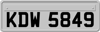 KDW5849