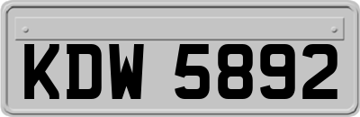 KDW5892