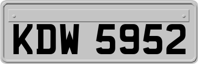 KDW5952