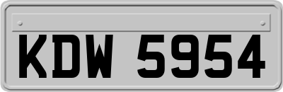 KDW5954
