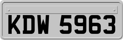 KDW5963