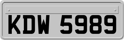 KDW5989