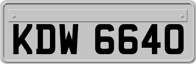 KDW6640