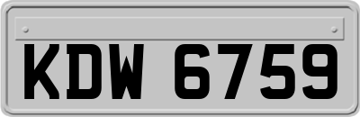 KDW6759