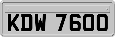 KDW7600