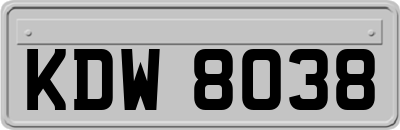 KDW8038