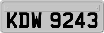 KDW9243