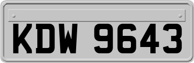KDW9643
