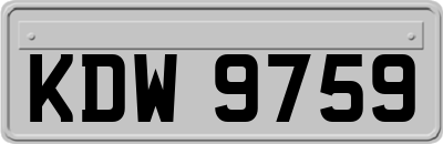 KDW9759