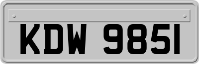 KDW9851